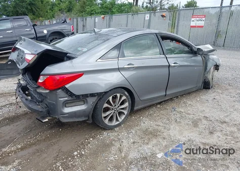 2013 Hyundai Sonata Se 2.0T из США, поврежденный, VIN 5NPEC4AB4DH785541